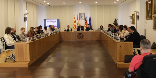 Pleno extraordinario del 3 de noviembre de 2023