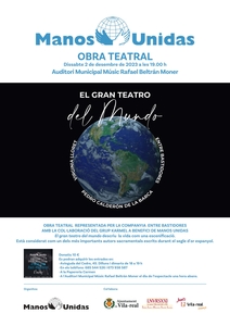 Obra teatral a beneficio de Manos Unidas