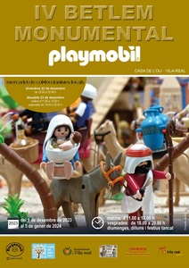 Inauguracin: IV Belen monumental playmobil 