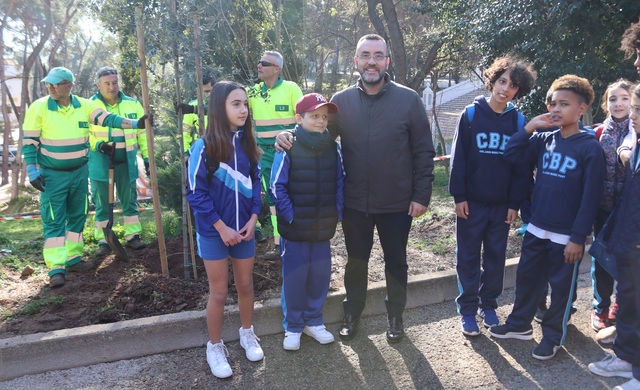 Dia de l'Arbre i commemoraci de la plantaci de pins al Termet