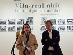 Inauguracin de la exposicin 'Vila-real ahir', de Xavier Ferrer Chust
