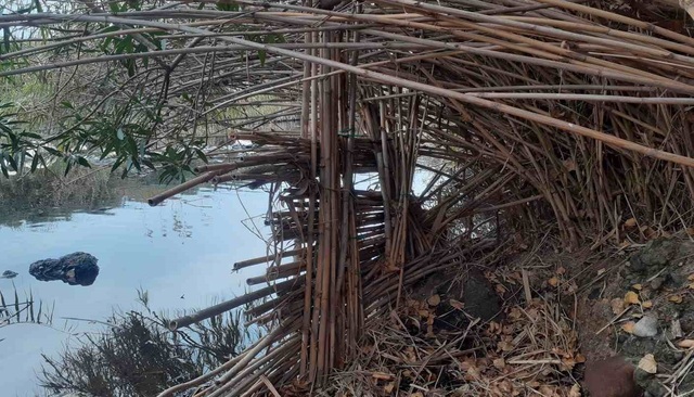 Artefactos de caza furtiva desmantelados en el paisaje protegido del Mijares_2