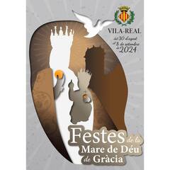 Cartel de fiestas de la Virgen de Gracia 2024