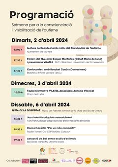 Programaci del Dia de l'Autisme