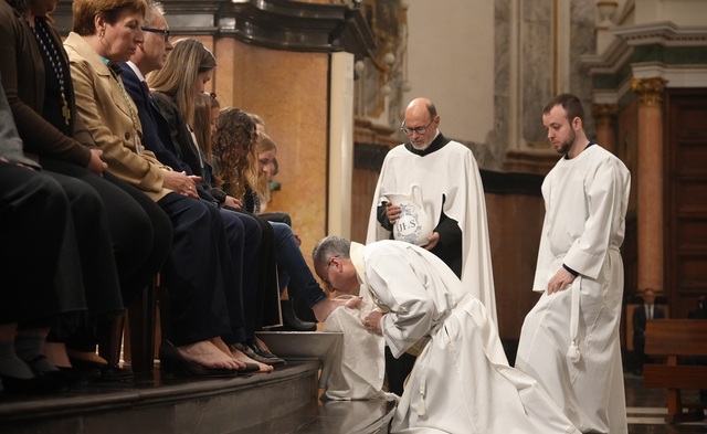 Santa Cena del Seor en la iglesia Arciprestal