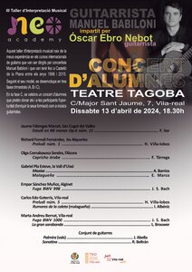 III Taller de Interpretacin Musical, Concierto de alumnos