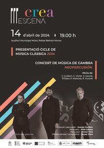 Presentacin Ciclo de Msica Clsica 2024 - Concierto de Neopercusin