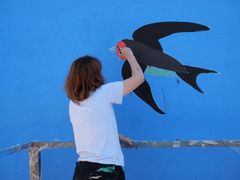 Mural de arte urbano 'Vecindario' de Dakota Hernndez para TEST 2024_3