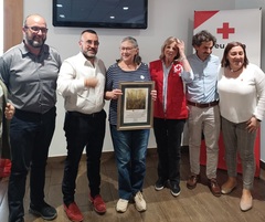 Reconocimiento a la expresidenta de Cruz Roja Carmen Galindo