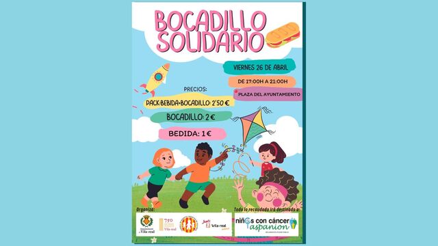 Bocadillo solidario del Consejo de Nios y Nias