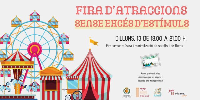 Feria de atracciones inclusiva