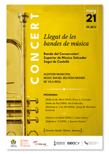 Concert de la Banda del Conservatori Superior de Msica Salvador Segu de Castell