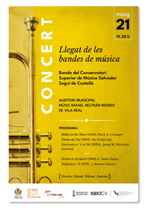 Concierto de la Banda del Conservatorio Superior de Msica Salvador Segu de Castelln