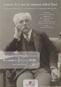 Centenario de la muerte del compositor Gabriel Faur