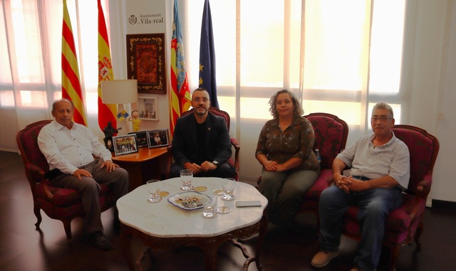 Reunin del alcalde con una delegacin de la Universidad Nacional de Colombia