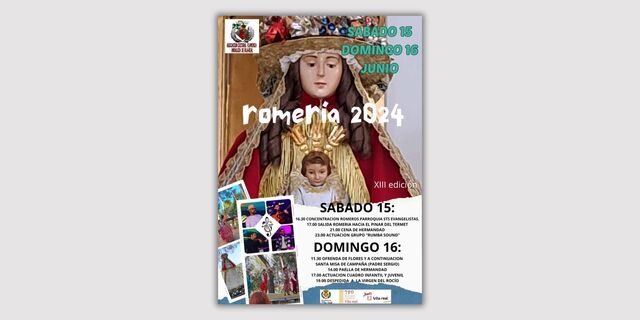 Cartel de la XIII Romera del Roco 
