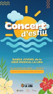 Concert d'estiu de la Banda Juvenil de la UM La Lira