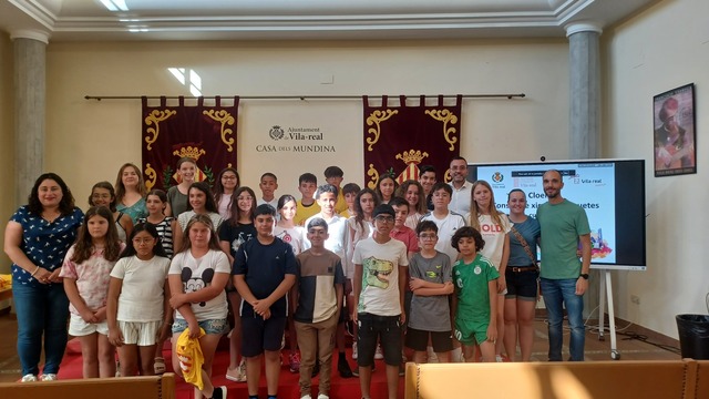 Clausura del curso del Consejo de Nios y Nias