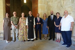 Benedicci abacial de Rafael Barru com a nou abat de Poblet