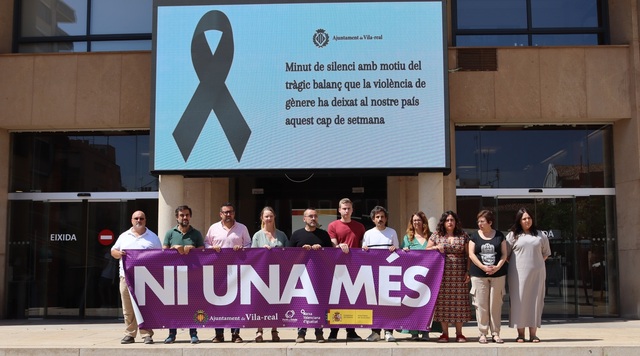 Minuto de silencio para condenar los ltimos casos de violencia machista