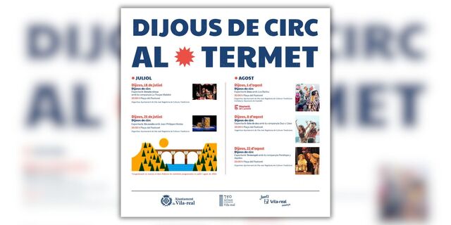 Programacin del ciclo Dijous de circ