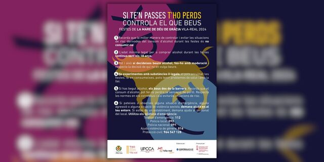 Campanya Si te'n passes, t'ho perds
