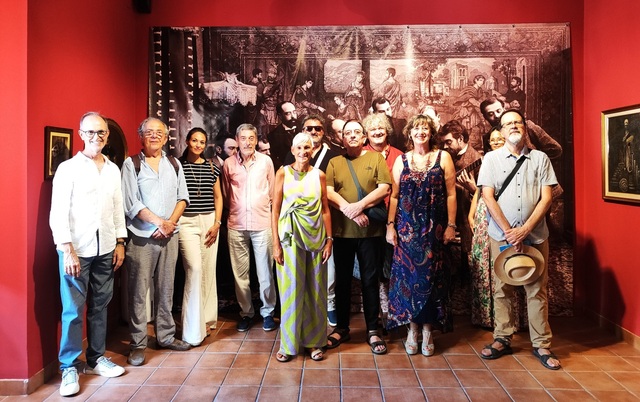 Visita del jurat del Certamen Internacional de Guitarra Francesc Trrega de Benicssim