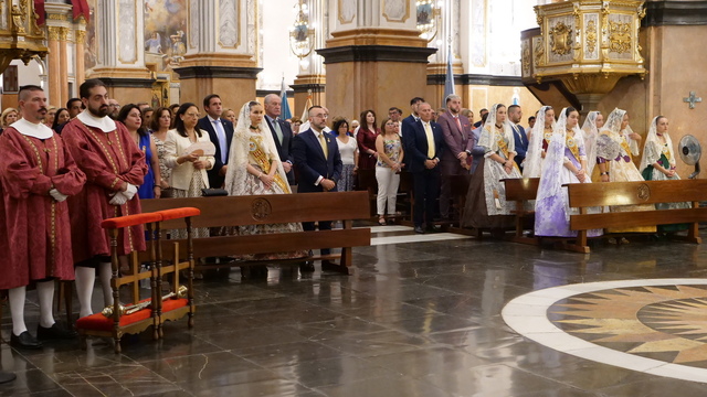Missa i process en honor a la patrona