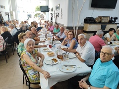 Dinar de l'associaci de jubilats La Mur