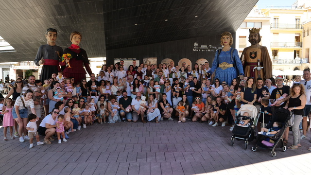 Concentraci de xiquets i xiquetes nascuts en 2023 i 2024 