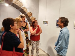 Inauguraci de l'exposici 'Els colors de la vida' de Afym LGTBI+