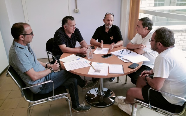 Reunin del comit organizador de las jornadas gastronmicas de la olla de la Plana