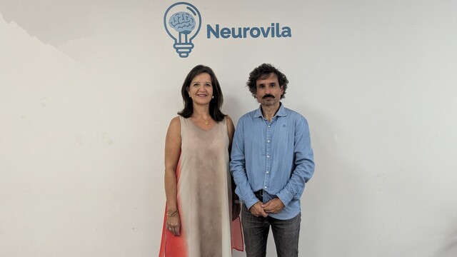 El concejal Toni Marn y la presidenta de la Fundacin Caixa Rural Vila-real, Sonia Snchez