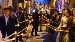 Procesin del santo rosario en el barrio del Cristo del Hospital_1