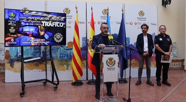 Presentaci del Congrs nacional sobre investigaci de delictes relacionats amb el trnsit