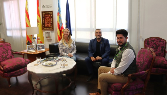 Reuni amb el nou gerent de Carrefour Vila-real