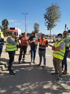 Benlloch i Fajardo acompanyen al comboi d'ajuda als afectats per la DANA_1