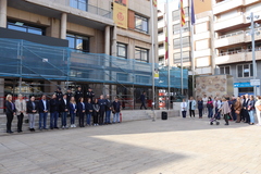 Cinc minuts de silenci per les vctimes de la DANA