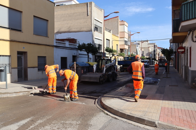 Tasques d'asfaltatge i adequaci
