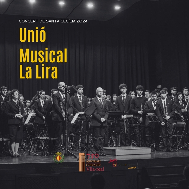 Cartell Concert solidari de Santa Ceclia 2024