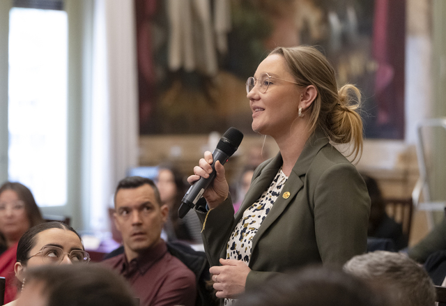 La vicealcaldessa, Maria Fajardo, durant la seua intervenci.