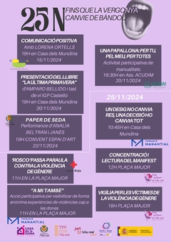 Programacin con motivo del 25N _1