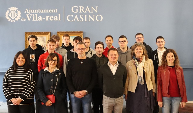 Visita dels alumnes Erasmus d'Hongria