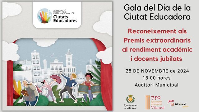 Gala del Dia de la Ciutat Educadora 