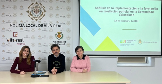 Presentaci de l'estudi sobre mediaci policial en la Comunitat Valenciana