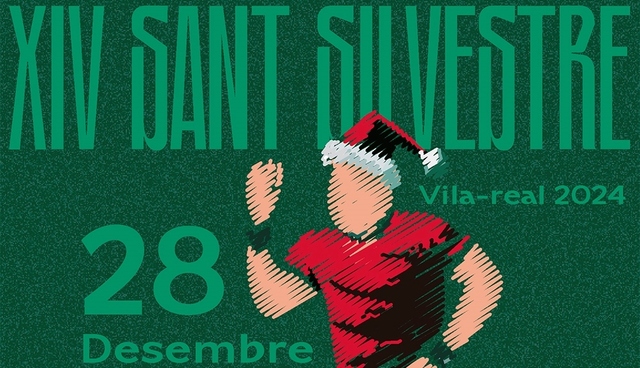 Cartell de la Sant Silvestre 2024