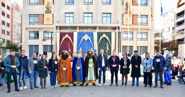 Visita dels Missatgers de Ses Majestats els Reis d'Orient