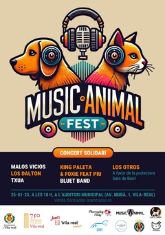 Cartell del Music Animal Fest