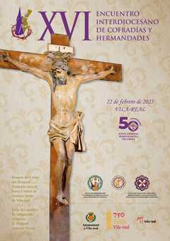 Cartel del XVI Encuentro Interdiocesano de Cofradas y Hermandades de Semana Santa 