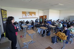 Visita de l'escriptora Ins Plana al collegi Fundaci Flors_2